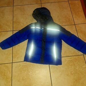 Swiss Tech Kids Blue and Black Jacket